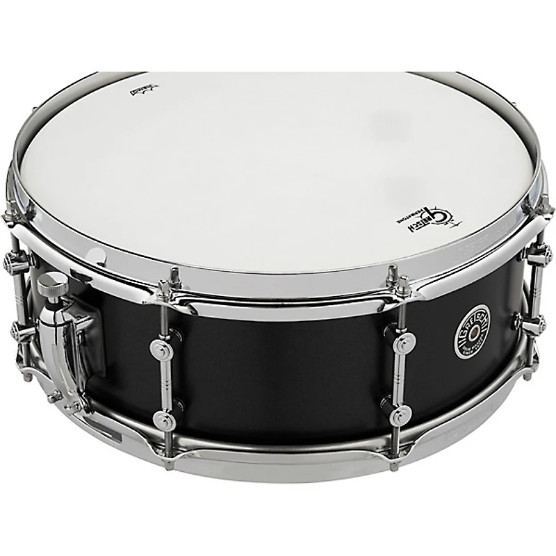 Gretsch Drums Brooklyn Standard Snare Drum 14 x 5.5 in. Satin Black Metallic