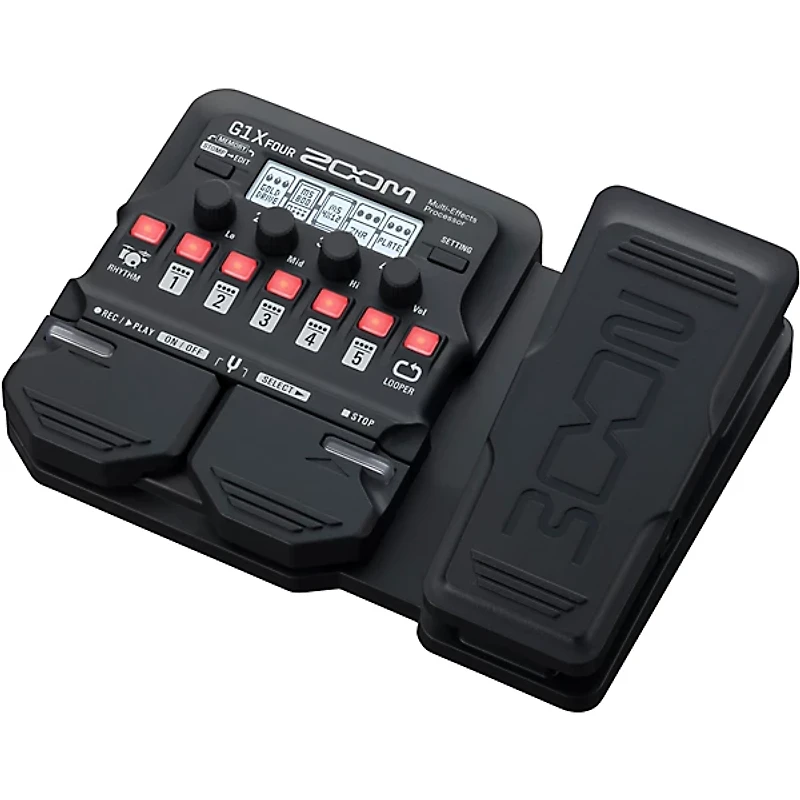 Zoom G1X FOUR Guitar Multi-Effects Processor With Expression Pedal