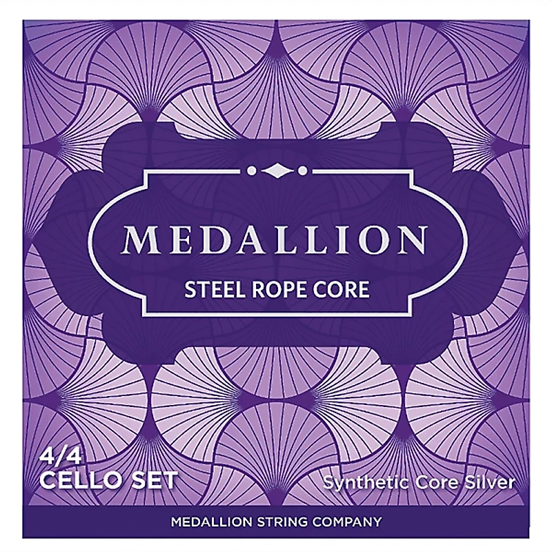 Medallion Strings Ropecore Steel Cello String Set