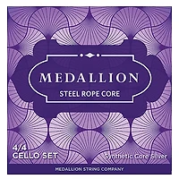 Medallion Strings Ropecore Steel Cello String Set