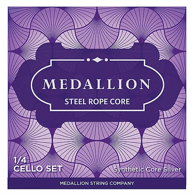 Medallion Strings Ropecore Steel Cello String Set