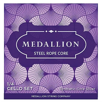 Medallion Strings Ropecore Steel Cello String Set
