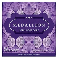 Medallion Strings Ropecore Steel Cello String Set
