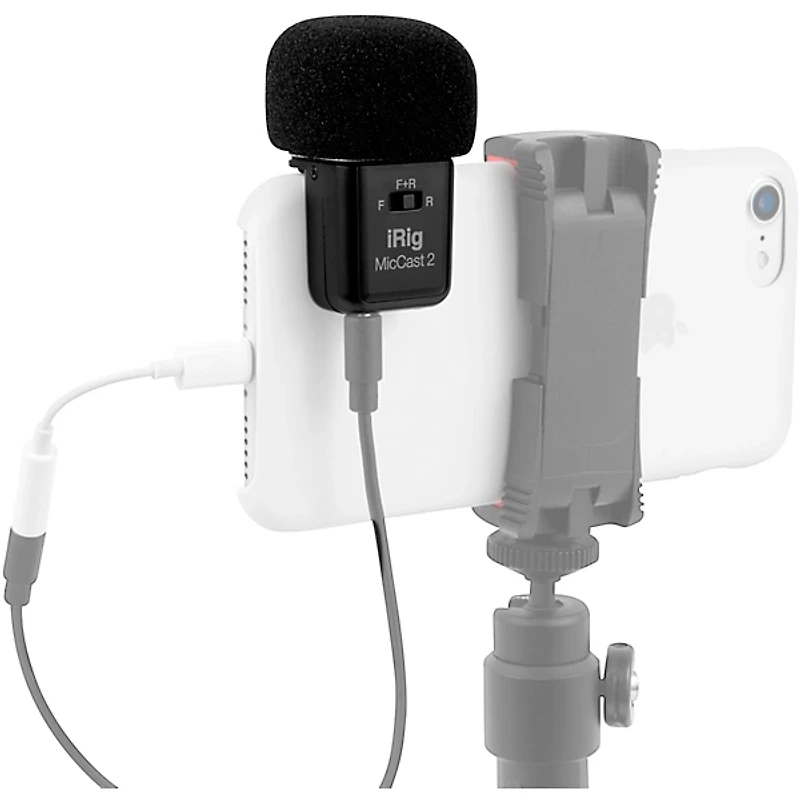 IK Multimedia iRig Mic Cast 2 for iOS, Mac and Select Android Devices