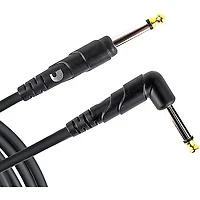 D'Addario Classic Pro Series Instrument Cable, Right Angle Plug -10 ft. - 2-Pack
