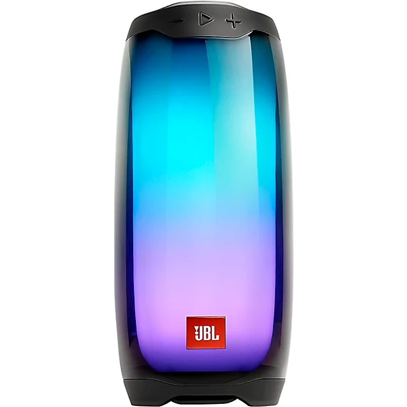 JBL Pulse 4 Waterproof Portable Bluetooth Speaker With Built-in Light Show Black