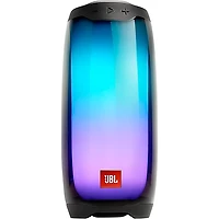 JBL Pulse 4 Waterproof Portable Bluetooth Speaker With Built-in Light Show Black