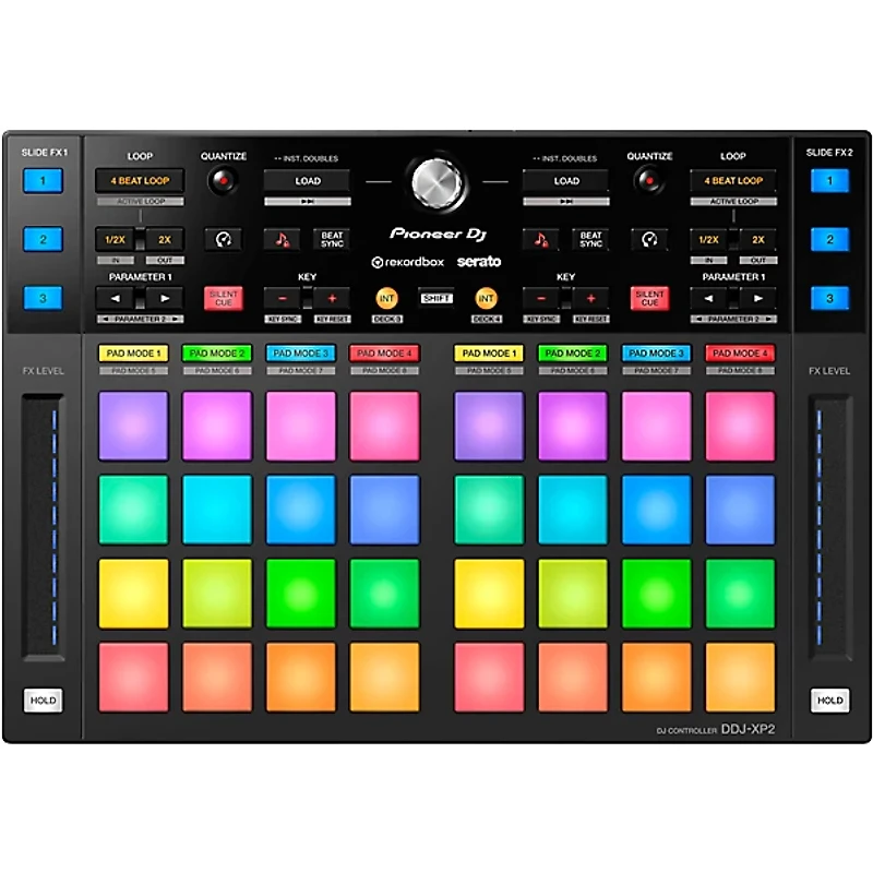 Pioneer DJ DDJ-XP2 DJ Controller for rekordbox dj and Serato DJ Pro