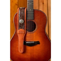 Taylor Grand Pacific Leather Strap, Nickel Conchos