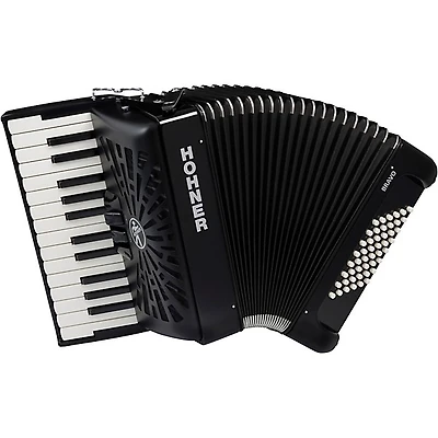 Hohner Bravo II 48 Accordion With Black Bellows -