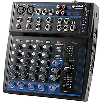 Gemini GEM-08 USB 8 Channel USB mixer With Bluetooth