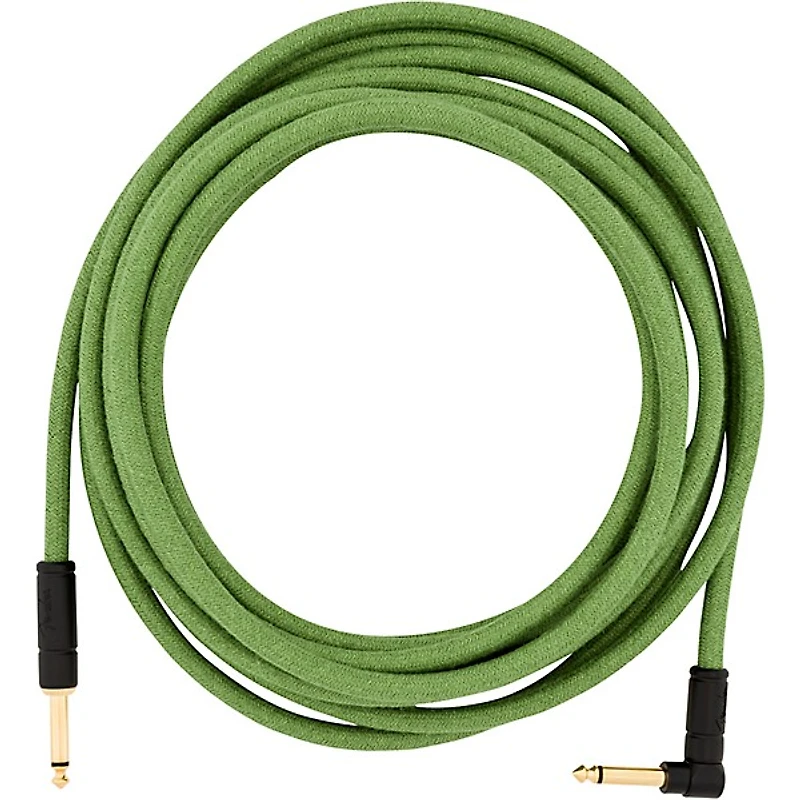 Fender Festival Pure Hemp Straight to Angle Instrument Cable