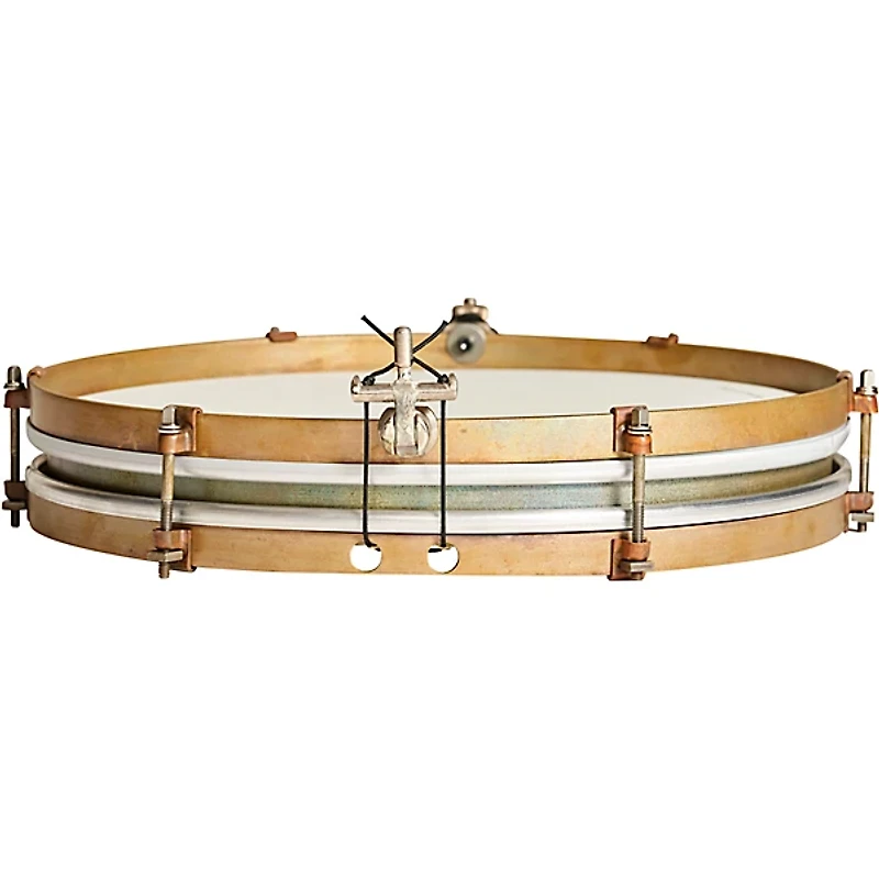 A&F Drum  Co Pancake Brass Snare Drum 14 x 1.5 in.
