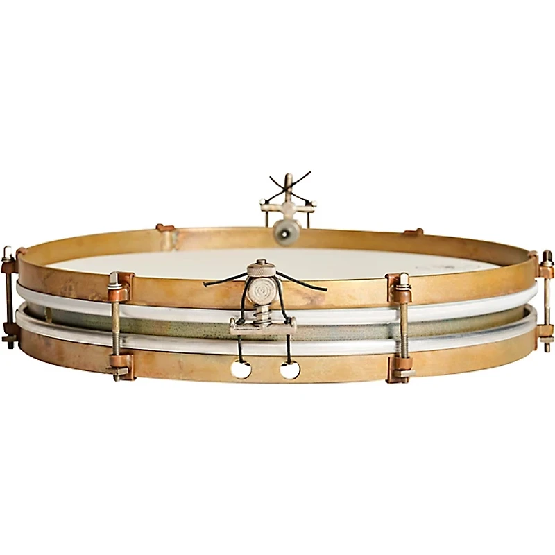 A&F Drum  Co Pancake Brass Snare Drum 14 x 1.5 in.