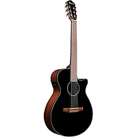 Ibanez AEG50N Acoustic-Electric Classical Guitar Gloss Black