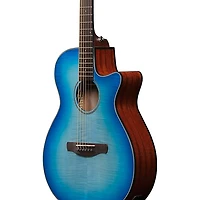 Ibanez AEG70 Flamed Maple Top Grand Concert Acoustic-Electric Guitar -