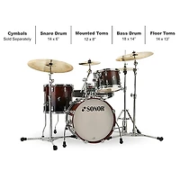 SONOR AQ2 Bop Maple 4-Piece Shell Pack