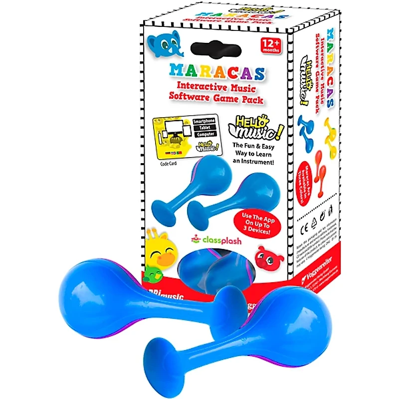 VOGGENREITER Hello Music Interactive Software with Maracas