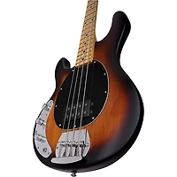 Sterling by Music Man StingRay RAY4LH Maple Fingerboard Left-Handed Electric Bass Guitar - Vintage Sunburst