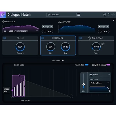 iZotope Dialogue Match: Crossgrade from any standard or advanced product (Download)