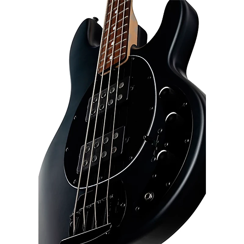 Sterling by Music Man S.U.B. StingRay RAY4HH Electric Bass Guitar - Stealth Black