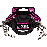 Ernie Ball Flat Ribbon Patch Cables 3-Pack