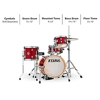 TAMA Club-JAM Flyer 4-Piece Shell Pack With 14" Bass Drum