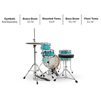 TAMA Club-JAM Flyer 4-Piece Shell Pack With 14" Bass Drum