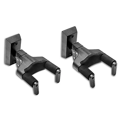 Hercules GSP38WBK PLUS Universal Auto Grip Wall Mount Guitar Hanger -Pack