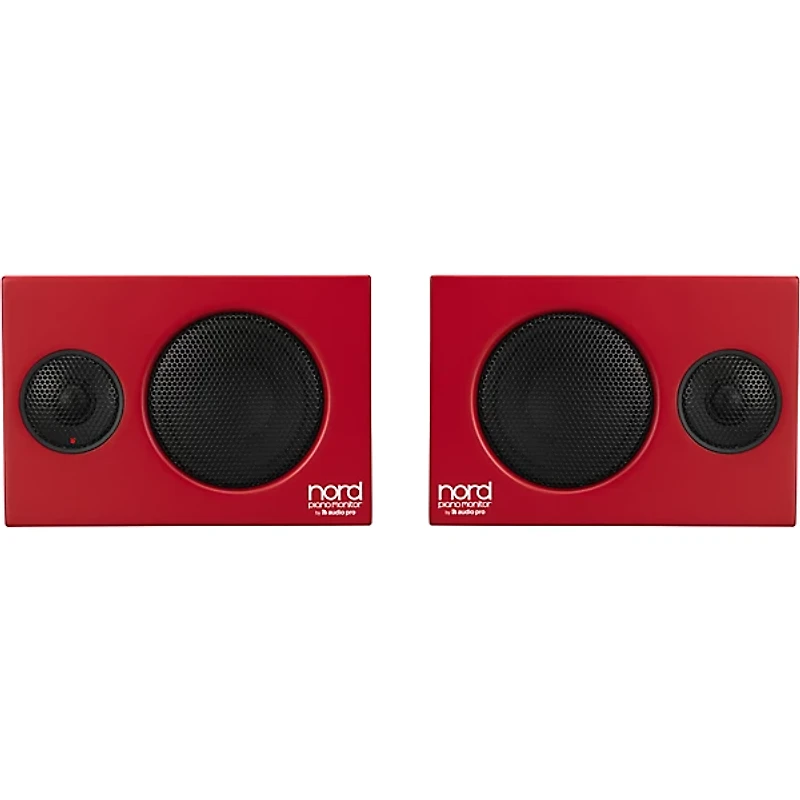 Nord Piano Monitor V2 With Brackets Red Walnut