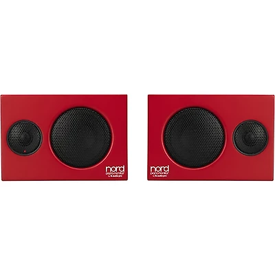 Nord Piano Monitor V2 With Brackets Red Walnut