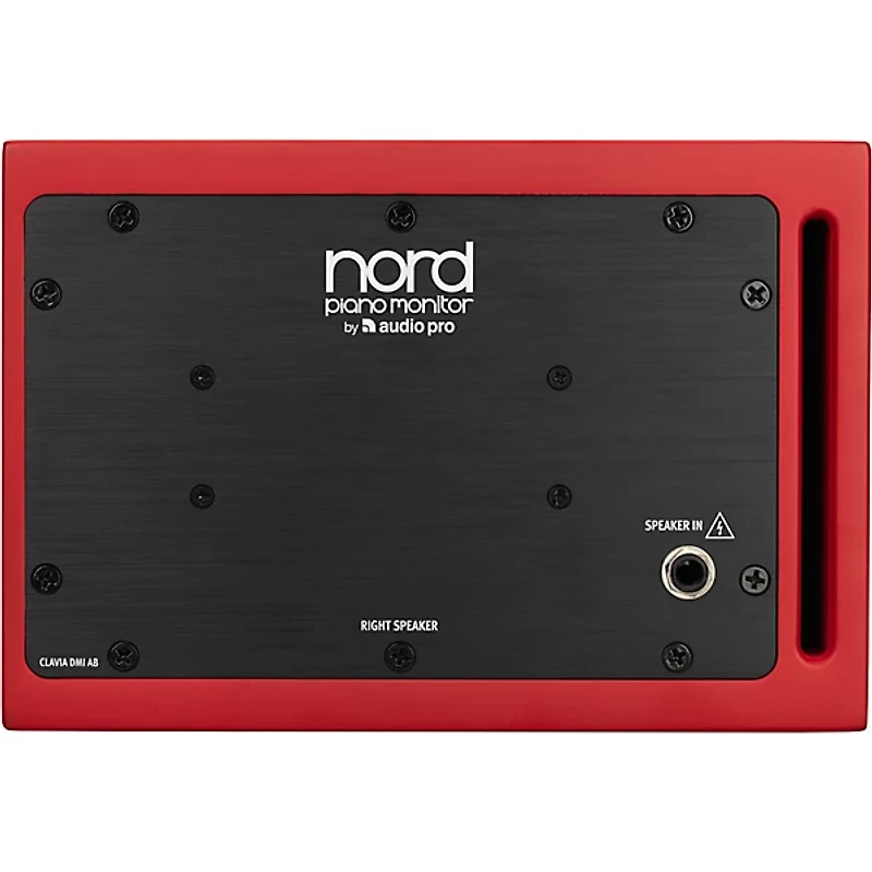 Nord Piano Monitor V2 With Brackets Red Walnut