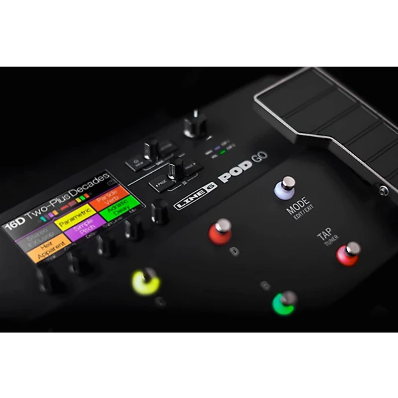 Line 6 POD Go Guitar Multi-Effects Processor Black