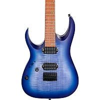 Ibanez RGA42FML RGA Series Electric Guitar Flat Blue Lagoon Burst