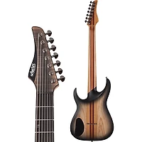 Schecter Guitar Research Banshee Mach 7-String Extended Electric Guitar FalloutBurst