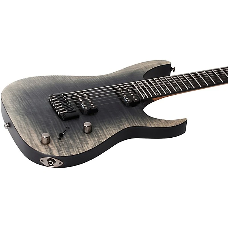 Schecter Guitar Research Banshee Mach 7-String Extended Electric Guitar FalloutBurst