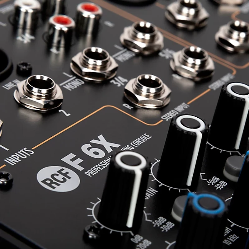 RCF F 6X 6-Channel Mixing Console