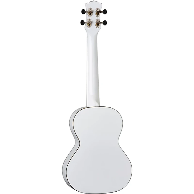 Luna Hau Snow Tenor Ukulele White