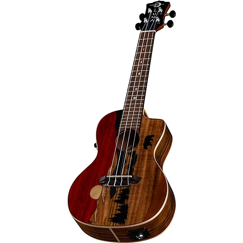 Luna Vista Bear Tropical Wood Concert Acoustic-Electric Ukulele Gloss Natural