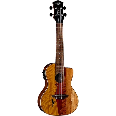 Luna Vista Eagle Tropical Wood Concert Acoustic-Electric Ukulele Gloss Natural