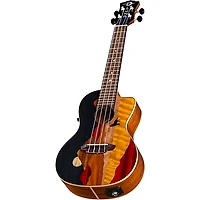 Luna Vista Wolf Tropical Wood Concert Acoustic-Electric Ukulele Gloss Natural