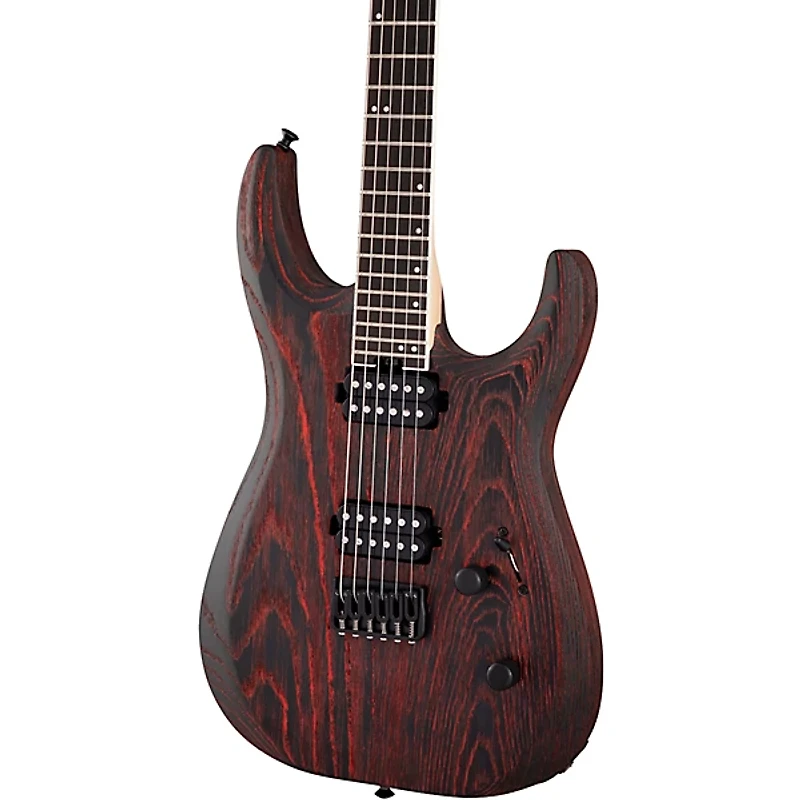 Jackson Pro Series Dinky DK Modern Ash HT6 Electric Guitar Baked Red