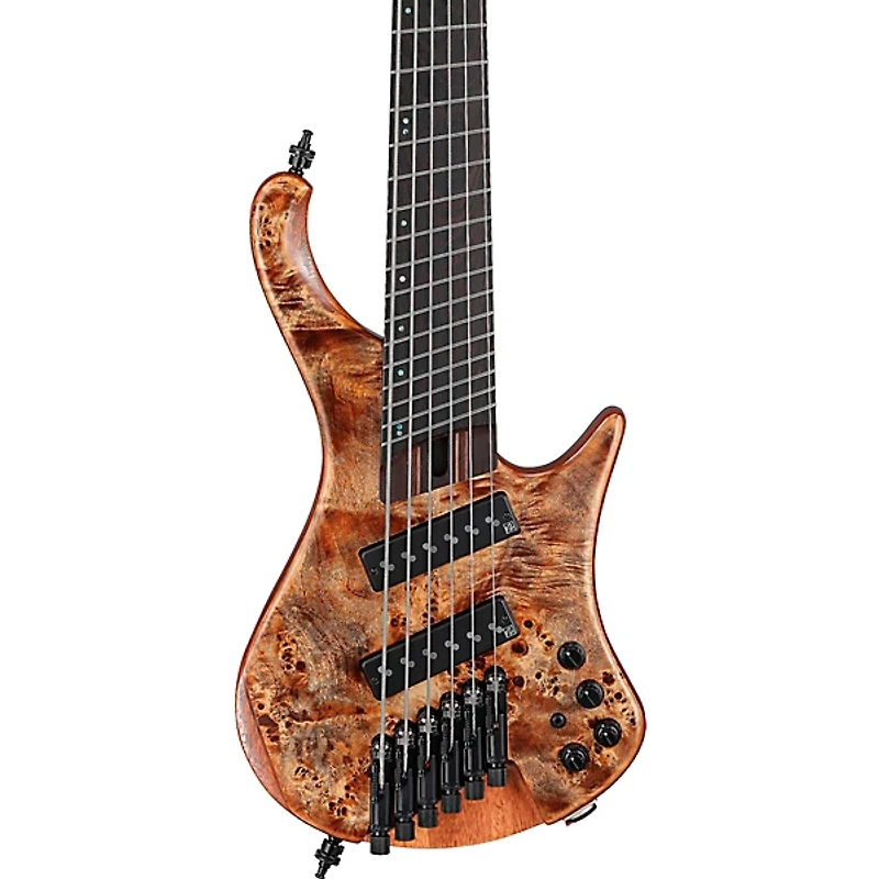 Ibanez EHB1506MS 6-String Multi-Scale Ergonomic Headless Bass Antique Brown Stained Low Gloss
