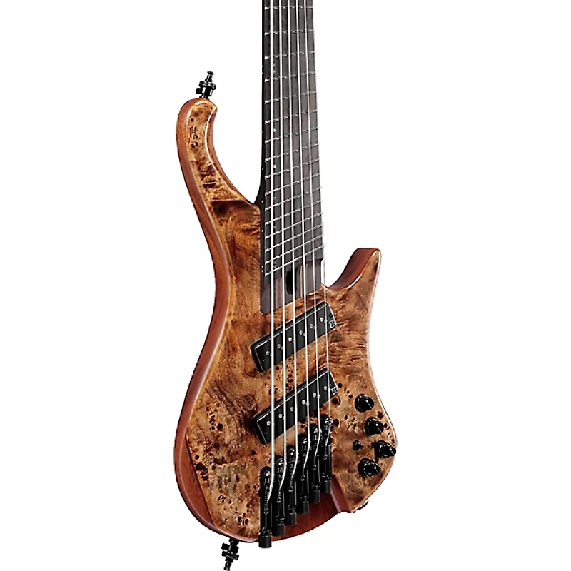 Ibanez EHB1506MS 6-String Multi-Scale Ergonomic Headless Bass Antique Brown Stained Low Gloss