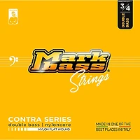 Markbass Contra Series Nylon Flat Wound Nyloncore Double Bass Strings