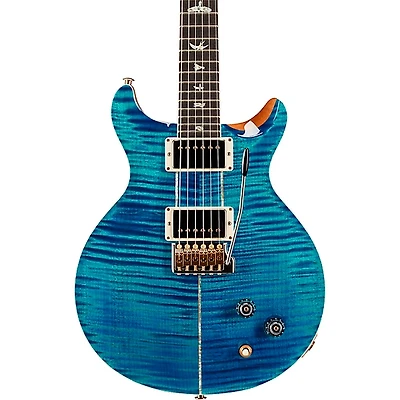 PRS Santana Retro 10-Top Electric Guitar With Santana Pickups and Nickel Hardware - Aquamarine