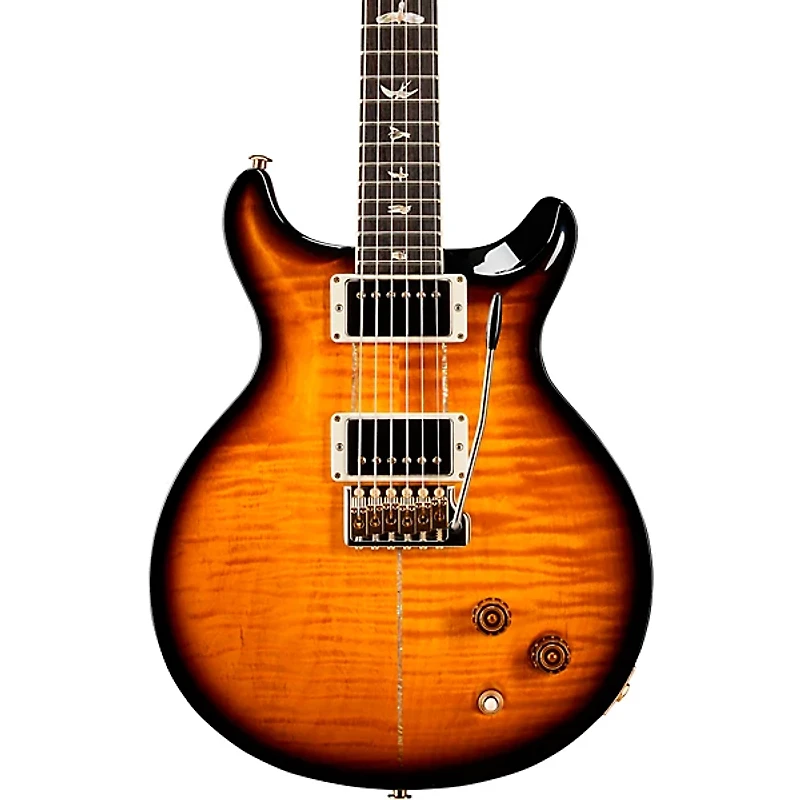 PRS Santana Retro 10-Top Electric Guitar With Santana Pickups and Nickel Hardware - Santana Yellow Smokewrap Burst