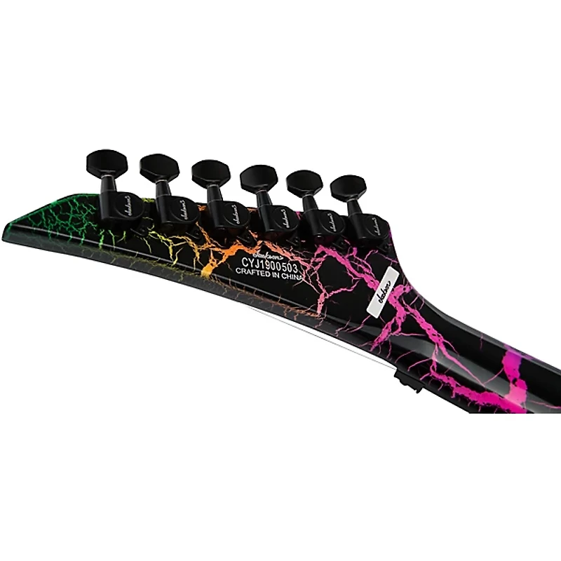 Jackson Pro Series Soloist SL3M Electric Guitar Rainbow Crackle