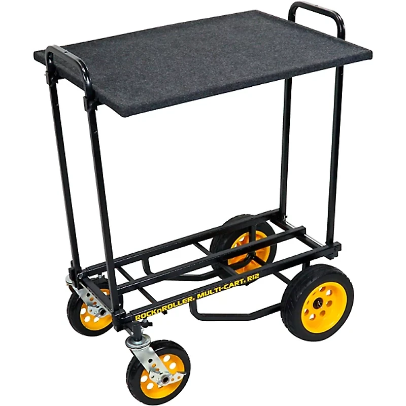 RockNRoller RSHM2T 2-Tier Multimedia Shelf for R8, R10, R11G, R12 Carts