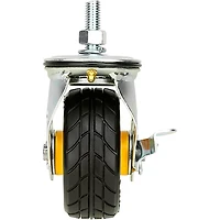 RockNRoller RCSTR4X2 4"x2" Ground Glider Wide Caster Upgrade for R2 Carts 2-Pack